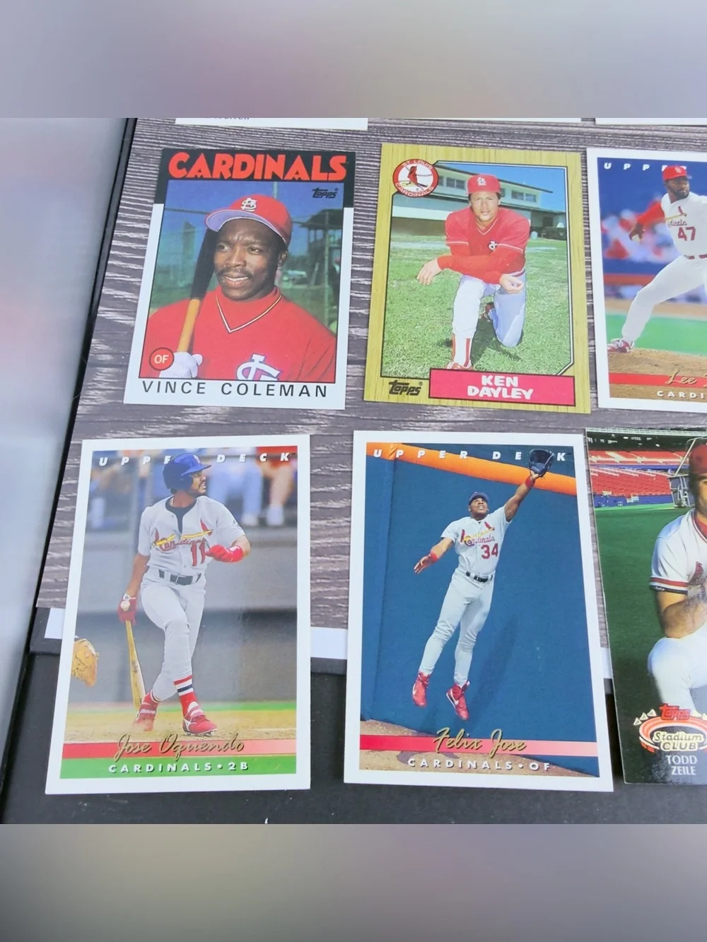 St Louis Cardinals Card Lot of 24 McGwire Ozzie Smith + 90s Mix